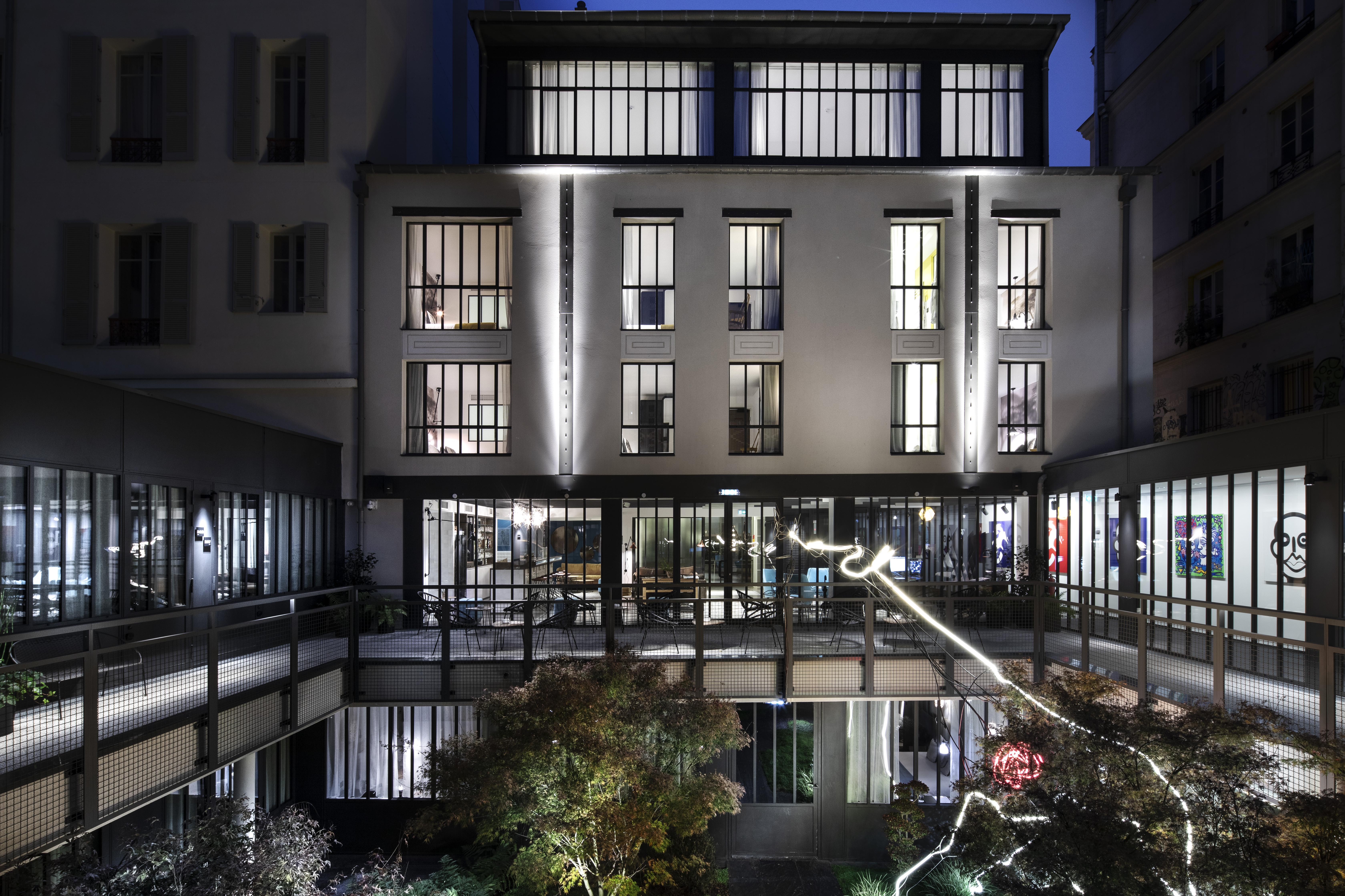 Hotel Les Deux Girafes Paris Eksteriør billede