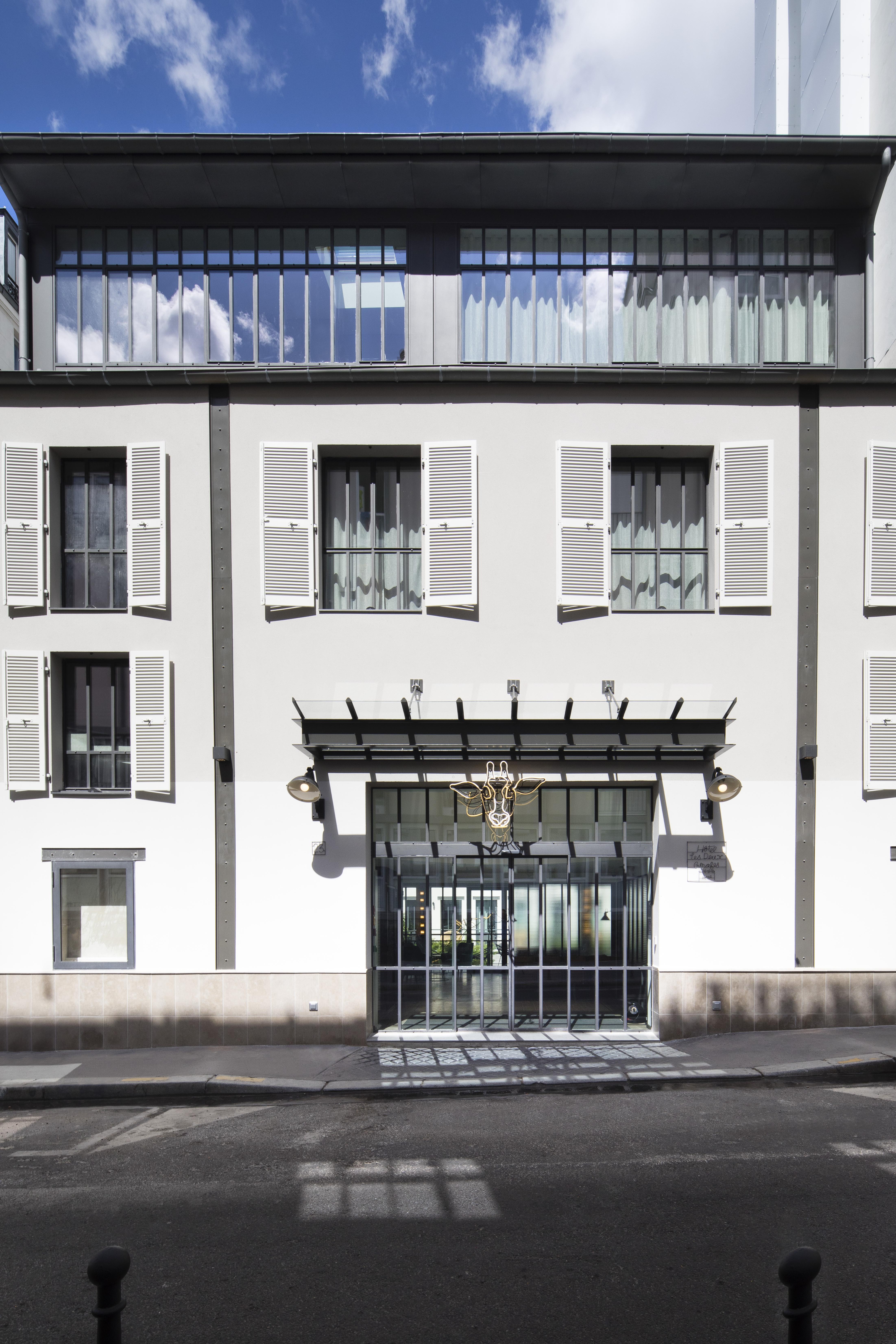 Hotel Les Deux Girafes Paris Eksteriør billede